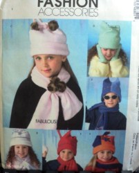 4680 KIDS TOQUES,HATS, MITTENS, SCARVES PATTERN SM-LG